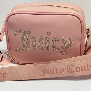 Juicy Couture Taffy Obsession Crossbody Camera Handbag Purse